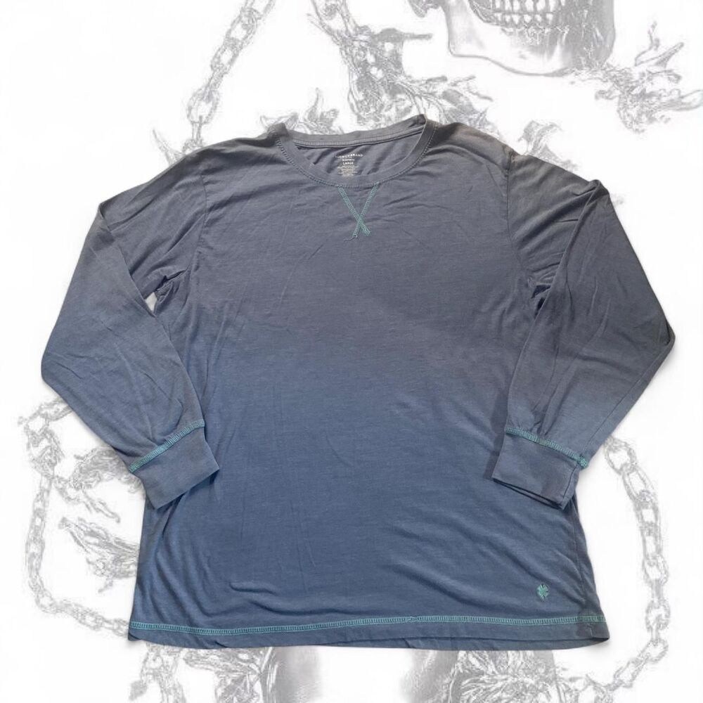 Lucky-brand Men's Blue and Grey Nightwear